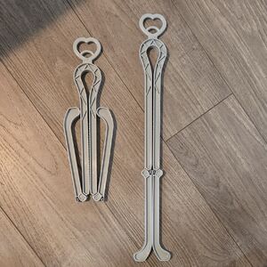 NWOT Plastic Boot Inserts Adjustable. Set Of 5